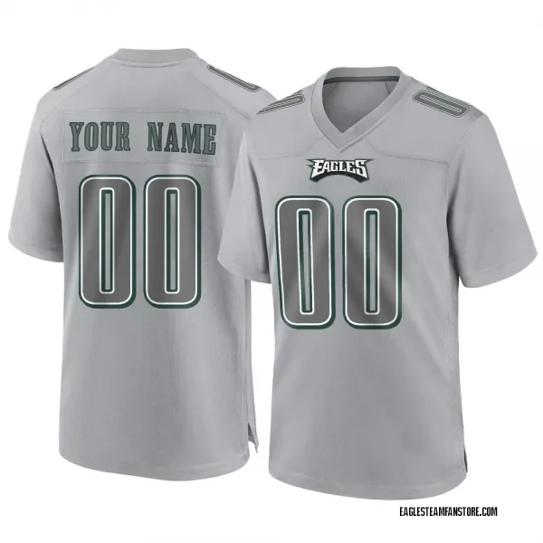 Philadelphia Eagles Gray Atmosphere Fashion Game Jersey - All Stitched -  Bustlight