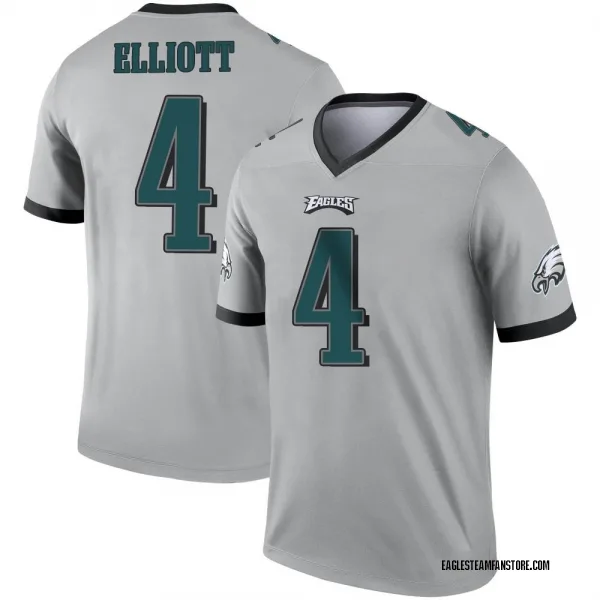 Limited Men's Jake Elliott Black Alternate Jersey - #4 Football Philadelphia  Eagles 100th Season Vapor Untouchable Size 40/M