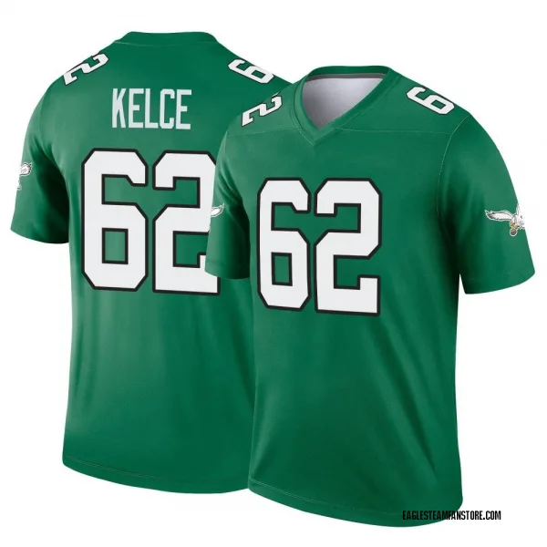 Jason Kelce Jersey Silver Eagles Edition Inverted Legend Men