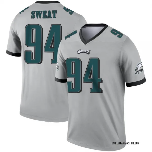 Men's Nike Josh Sweat Kelly Green Philadelphia Eagles Alternate Game Jersey