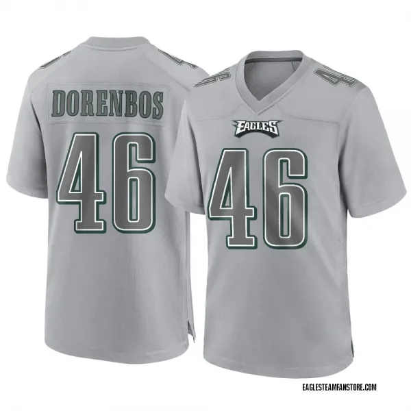 Sold at Auction: Jon Dorenbos 11/13/2016 game worn Philadelphia Eagles  jersey.